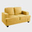 Causeuse moderne en velours-370212715