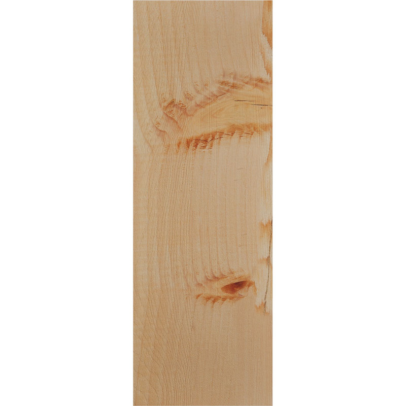 Corbeau Huntington avec plaque arrière, H 16 po x l 5,5 po x P 12 po, Sapin de Douglas, Lisse