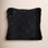 Jessica Hand Knitted Solid Textured Chess Pattern Square 27x27 inch Euro Throw Pillow & Insert