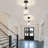 Bette 1-Light Modern Crystal Single Pendant Light With Adjustable Height (Set of 3)-2119730729-1888134841