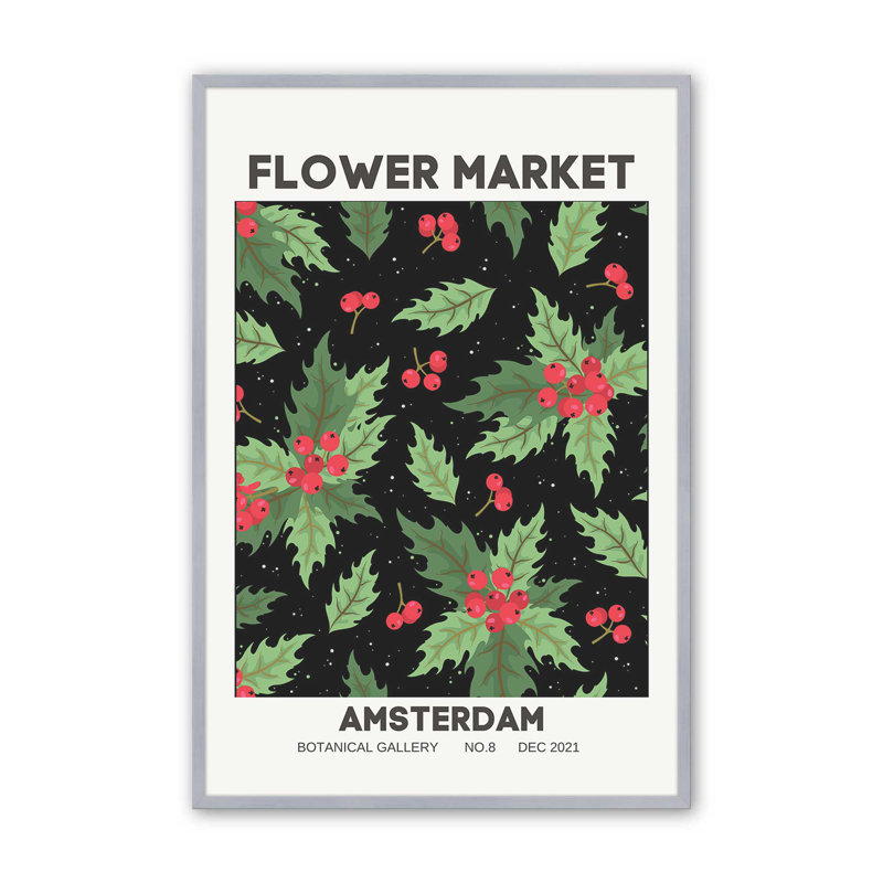 Marché des Fêtes II, Cadre simple en chrome poli poli, H 15,25 po x l 12,25 po