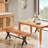 Solid Wood Outdoor Bench