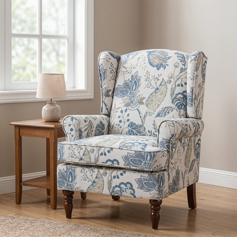 Chaise d'appoint moderne, Bleu antique