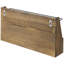 Solid Wood Free Standing Magazine Rack