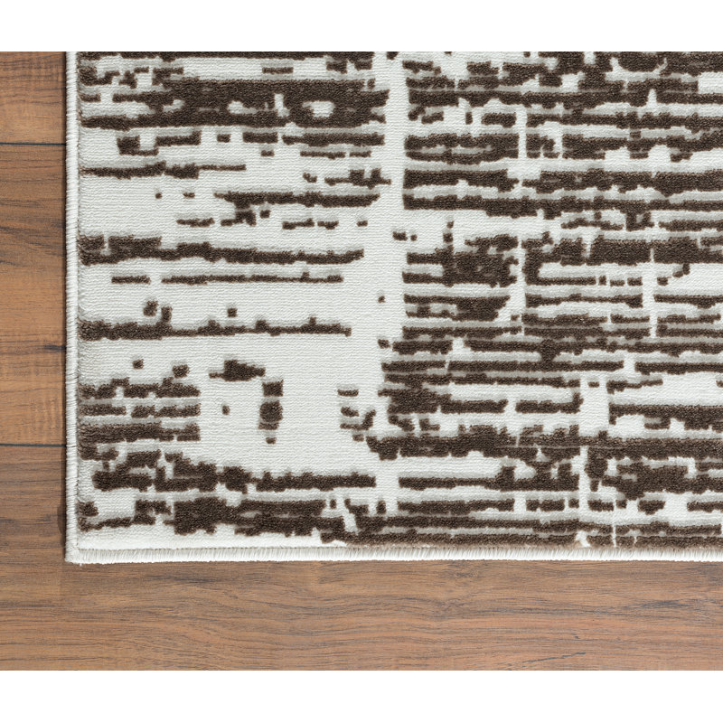 Abeyta Abstract Indoor Rug, Rectangle 5'3" x 7'6"
