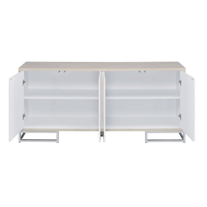 Armoire de peinture et console en marbre