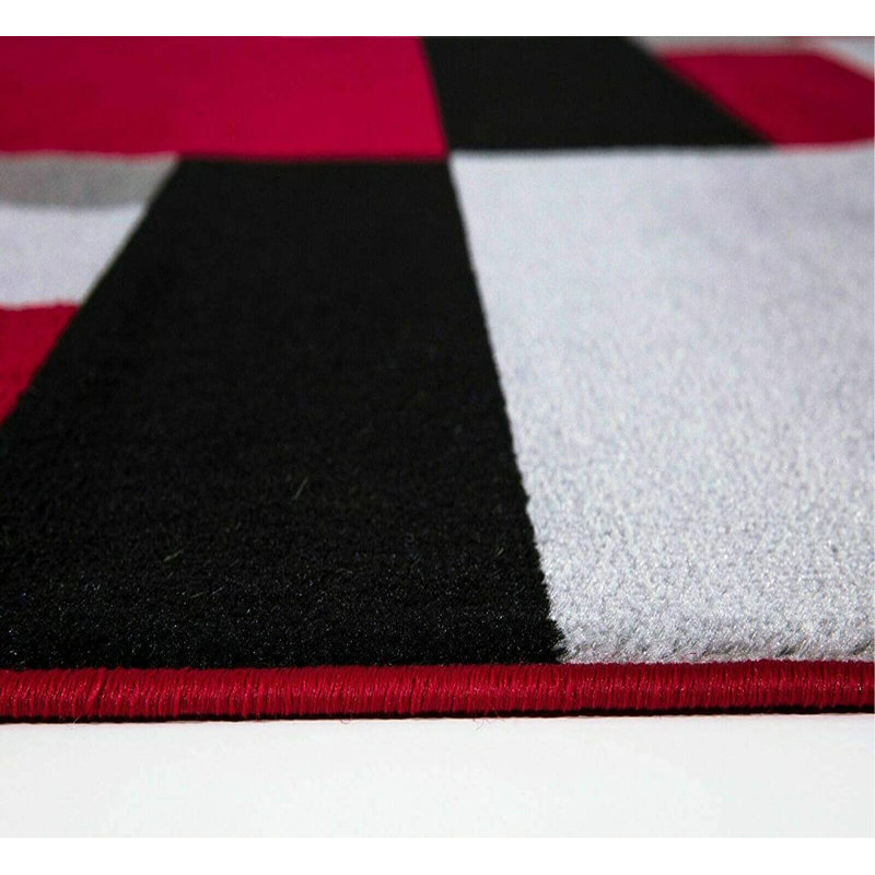 Amie-Louise Patchwork Area Rug, Rectangle 60 x 110cm