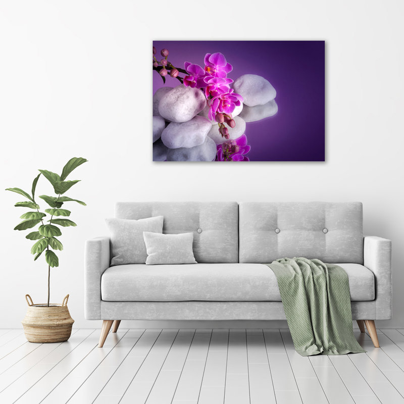 Orchid - No Frame Print on Canvas