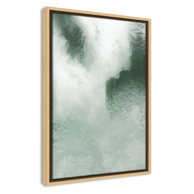 «Quietude Smudges II» par Marcus Prime, L 13,5 po x H 19,5 po, Flotteur naturel