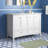 48'' Single Bathroom Vanity with Marble Top-725407537