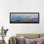 «Anchorage Panoramic Skyline Cityscape», reproduction de photo sur toile en bleu