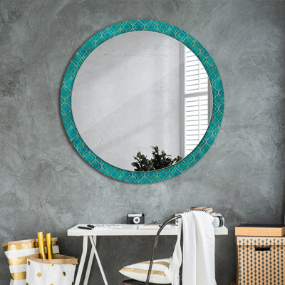 Huldar Glass Flat Wall Mirror