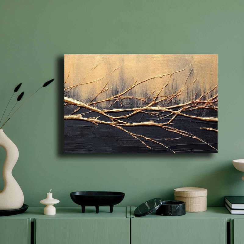 Peinture décorative sur toile
