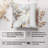 Abstract Gray & Gold Marble Geode IV Modern-99958363