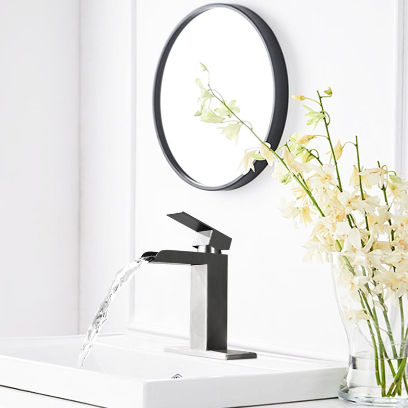 Robinet pour salle de bain Modern, Nickel brossé