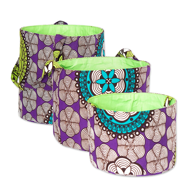 Dakota Fields Handmade Amethyst Spring Baskets