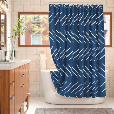 Rideau de douche simple Aleysia