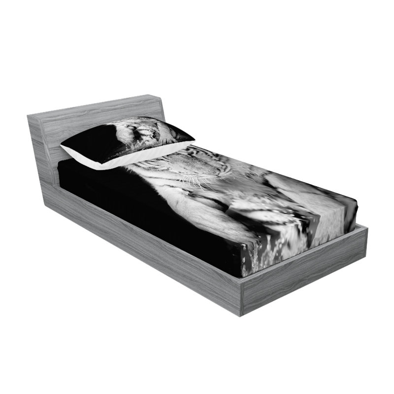 Drap-housse et taie d'oreiller Ambesonne, Twin Sheet Set + 3 Additional Pieces