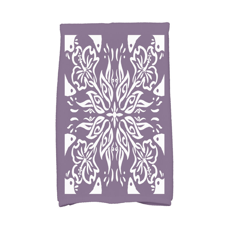 Aeryn Tea Towel Kitchen Towel, Purple