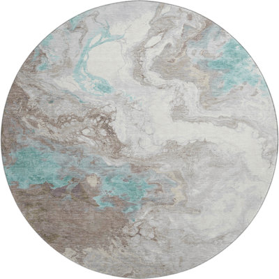 Premium Machine Washable Giacchetto AMF1841 Abstract Rug