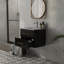 Meuble-lavabo mural avec double tiroir et espace de rangement-1731541303