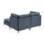Canapé modulaire en lin avec pieds en métal-130835737-130835735-130835732