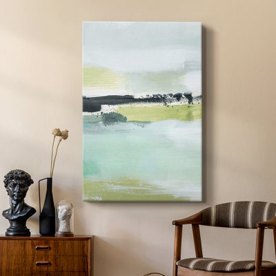 Sea Green Layers I - galerie sur mesure