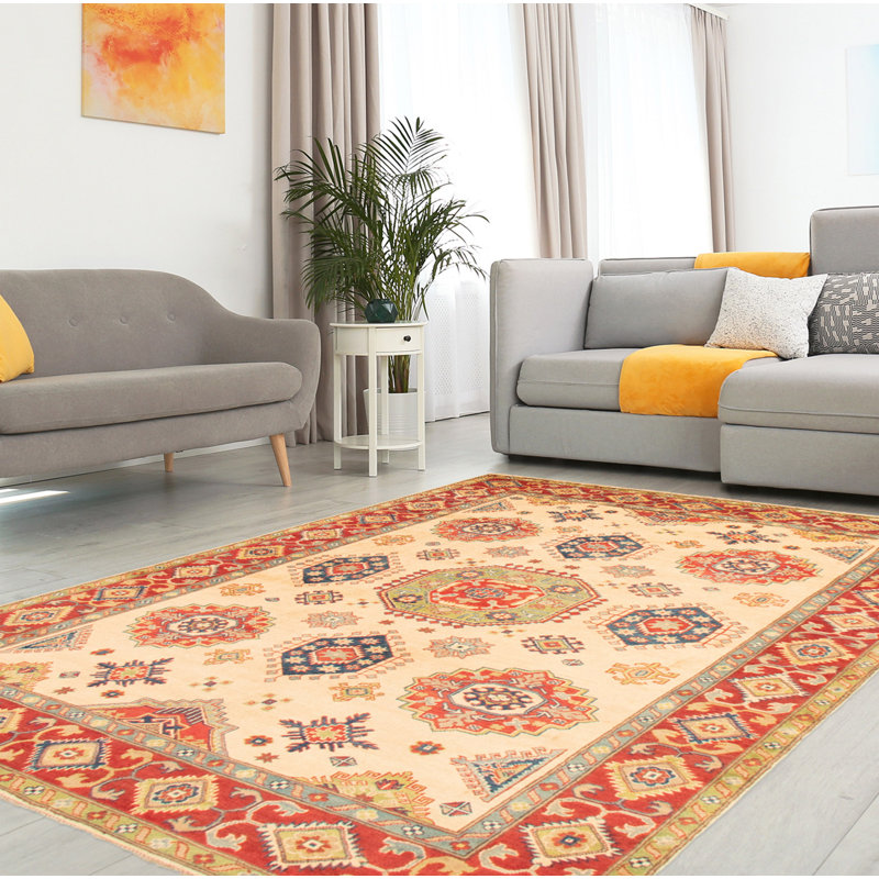 Tapis ivoire Finest Ghazni 6 pi 7 po x 9 pi 7 po