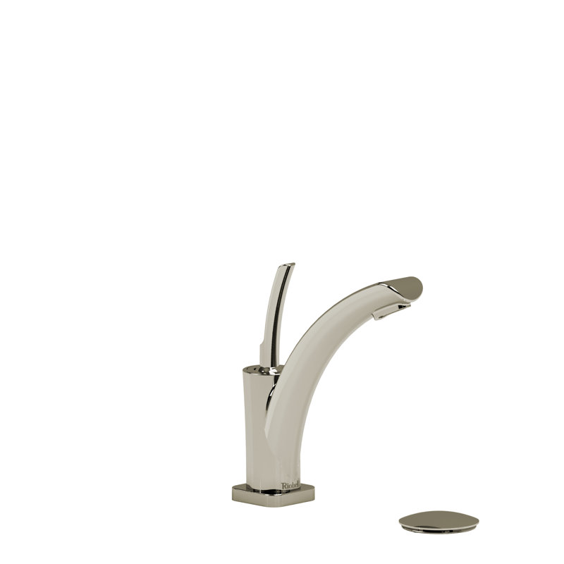 Polished Nickel Single Handle Brass Lavatory Faucet