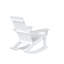 Chaise berçante d'extérieur en plastique Joubert-83397872