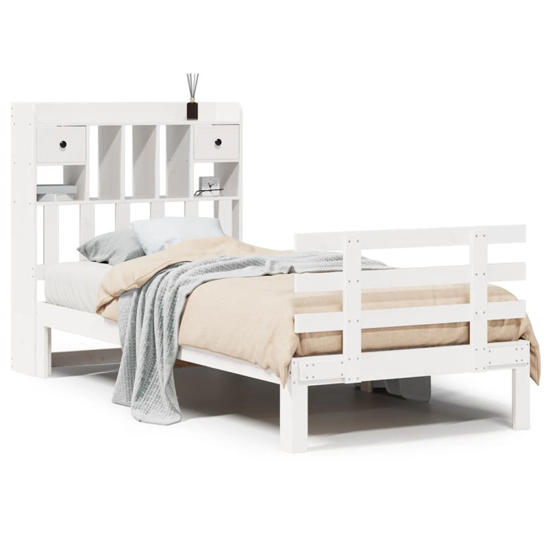 Single (3') Bed, White