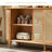 Modern Simple Rattan Solid Wood Sideboards
