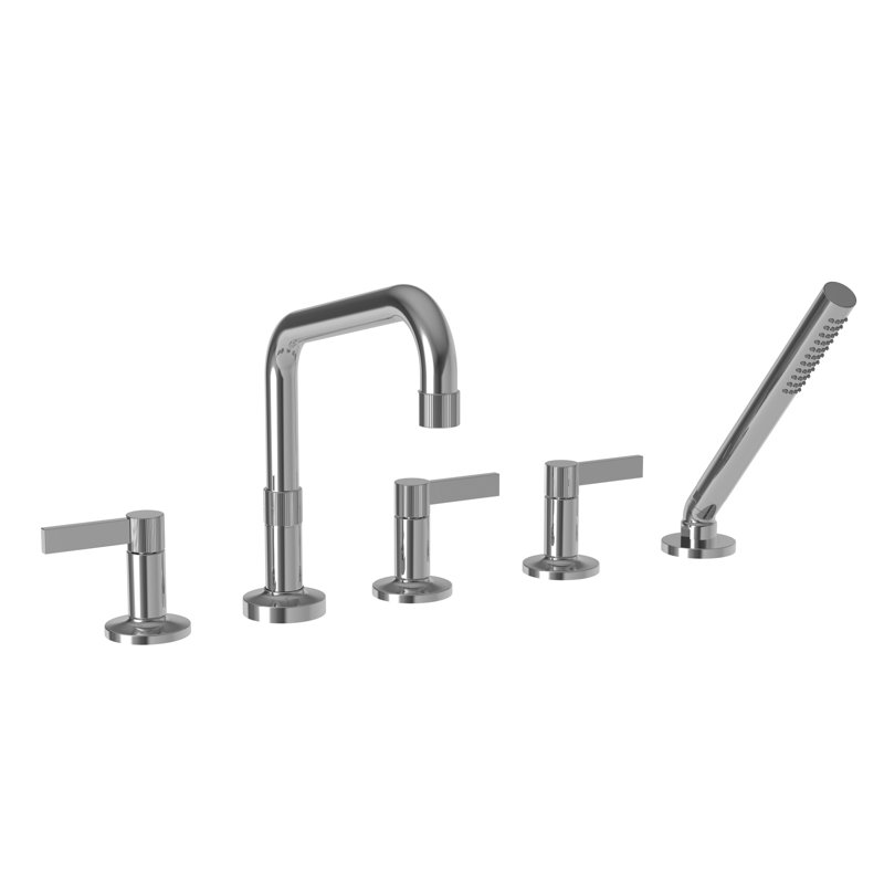 Roman Tub Faucet With Hand Shower