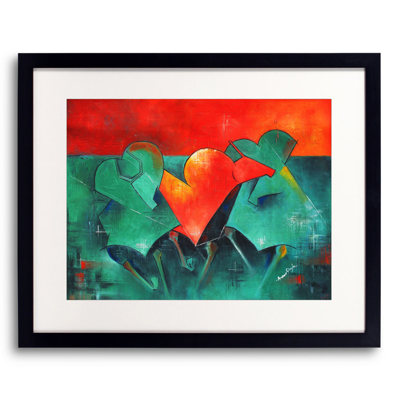 Anger Print by Amar Singha, 16" H x 20" W