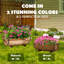 Half barrel flower pot-1795678980