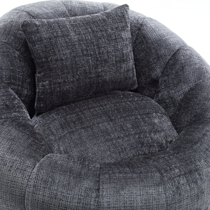Modern Bean Bag Chairs, Grey