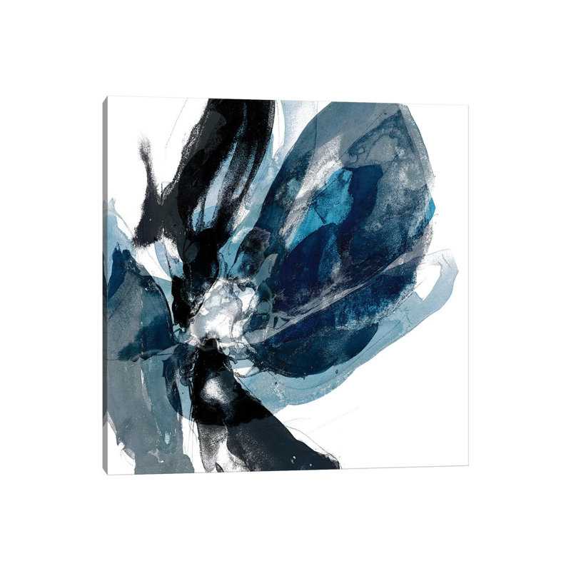 Blue Exclusion III by Jennifer Goldberger - Wrapped Canvas Gallery-Wrapped Canvas Giclée, 93.98 cm H x 93.98 cm W x 1.91 cm D