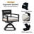 Stylish 7-piece Outdoor Patio Set: Aluminum Dining Ensemble With 6 Swivel Rockers, Sunbrella Cushions, And Table