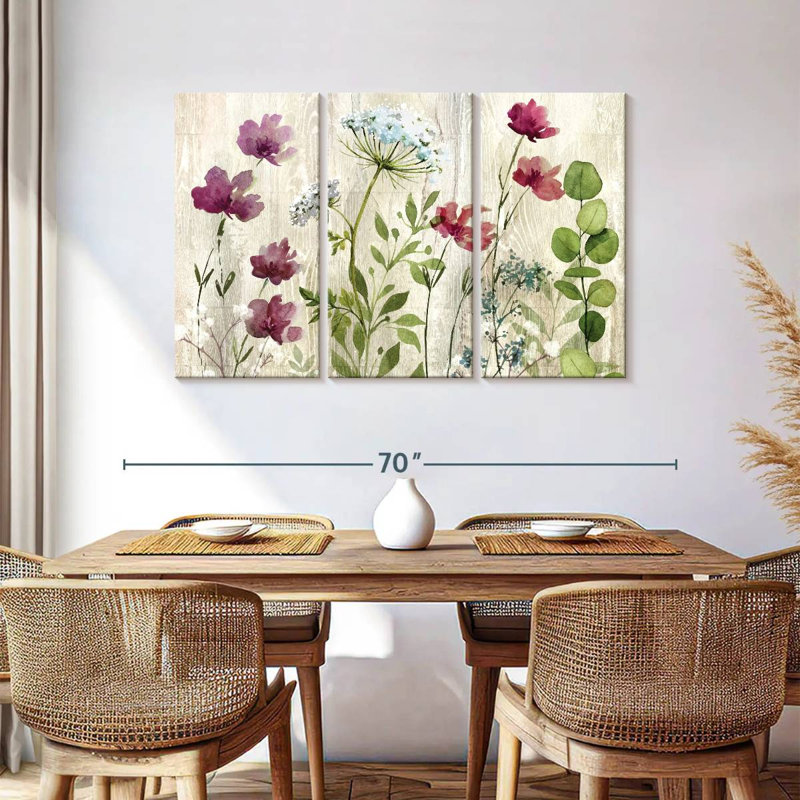 Harnek Meadow Flowers I, H 36 po x l 57 po
