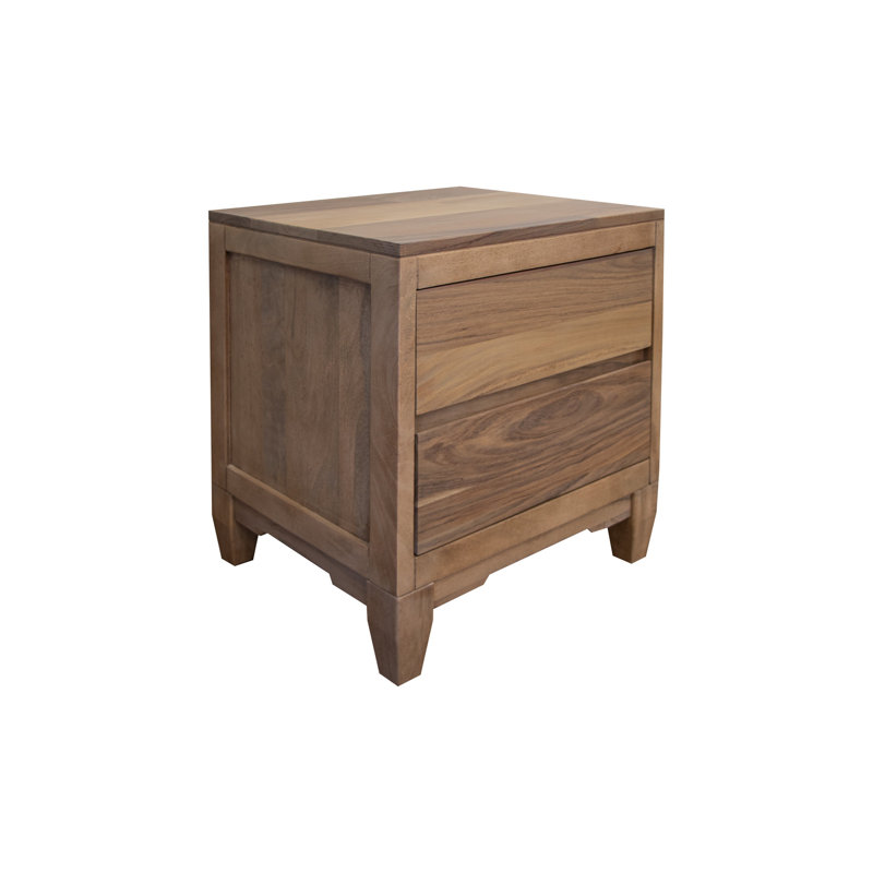 Gea 2 Drawer Nightstand