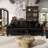 Luka Chenille Sofa With Cup Holders And Usb Ports-868630076-868630507