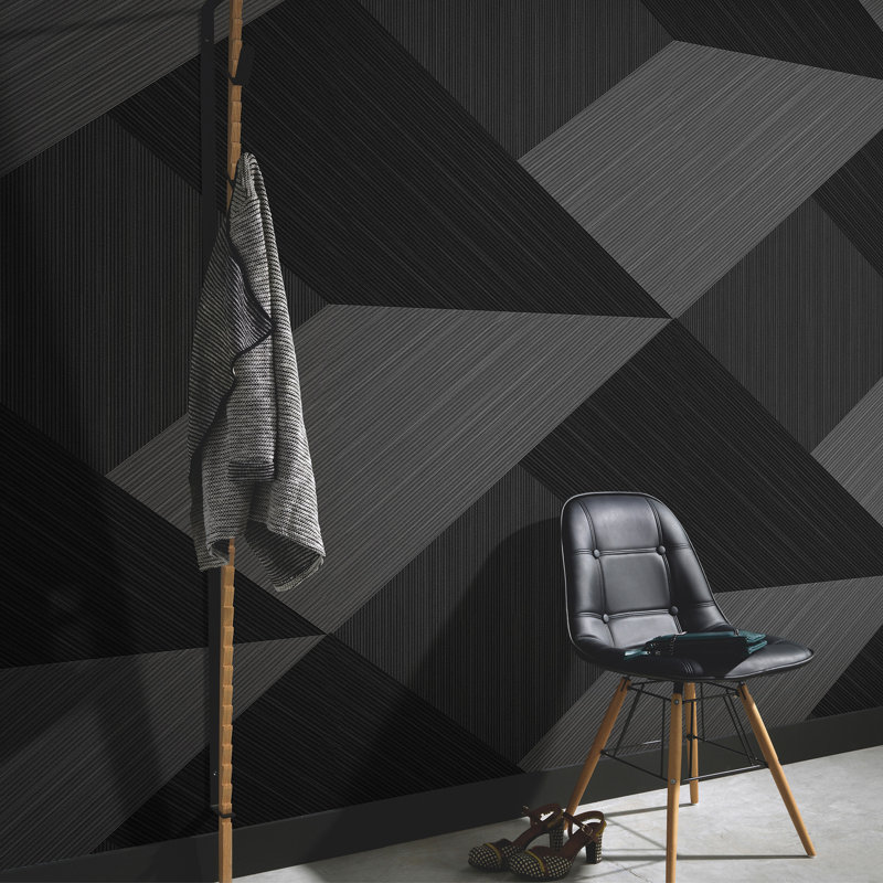 Shadow Grid Wall Mural
