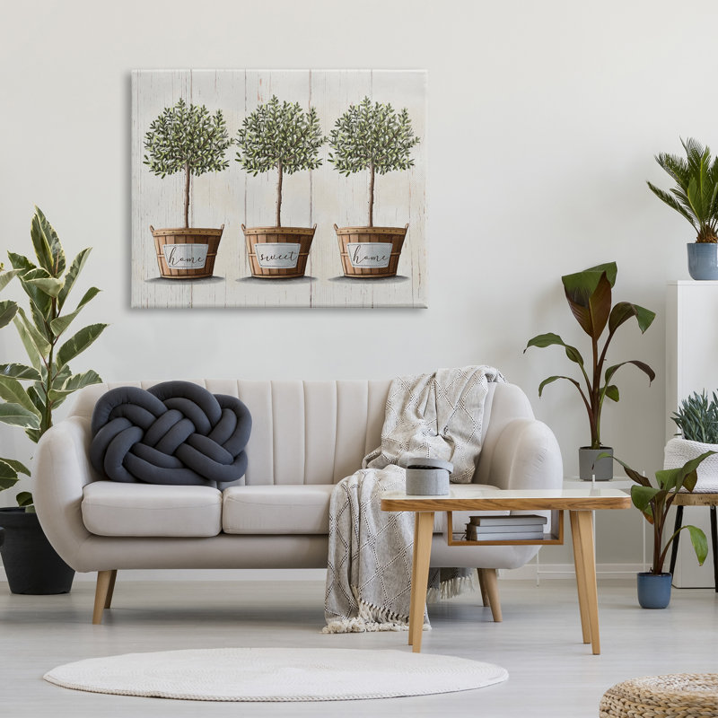 Home Sweet Home Fruit Trees - Print, Wrapped Canvas, 36" H x 48" W