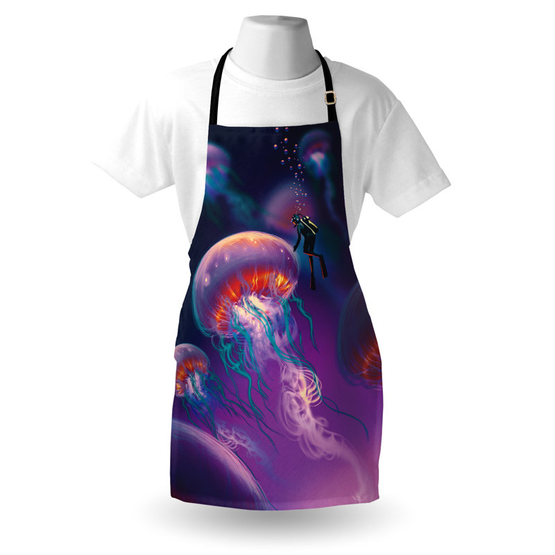 No Pattern Bib Apron