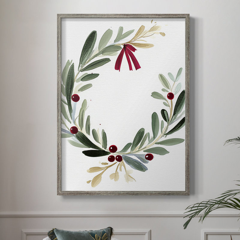«Christmas Holiday», reproduction encadrée CC XXII - bois massif