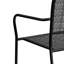 Fauteuil de patio intérieur / extérieur en acier à dossier carré Oia-22948753