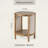 Modern Farmhouse Round End Table