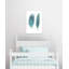 «Feathers in Turquoise II», art encadré-47533817-47566110