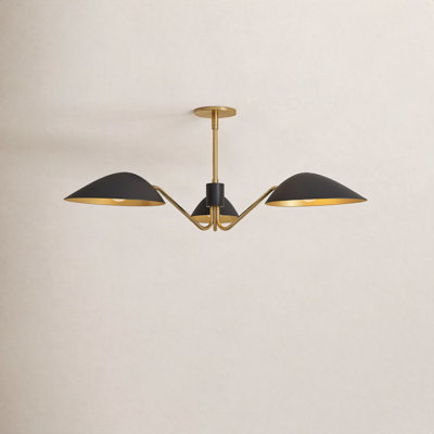 Raelle 3 Light Metal Pendant