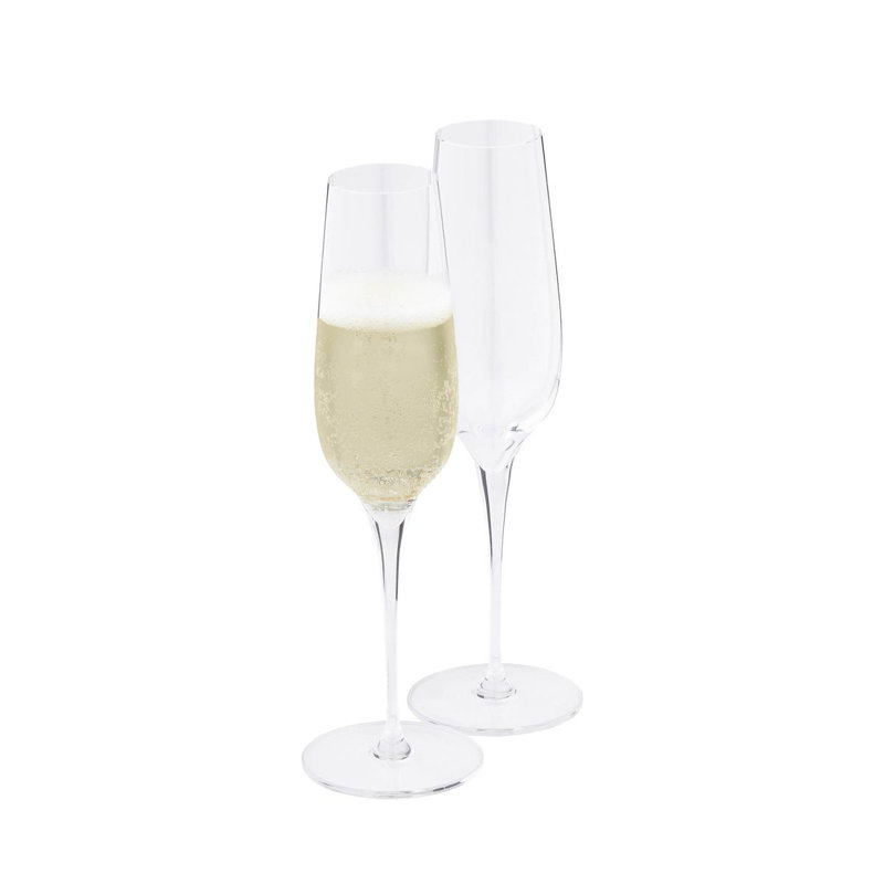 Nambe Vie Champagne Flutes